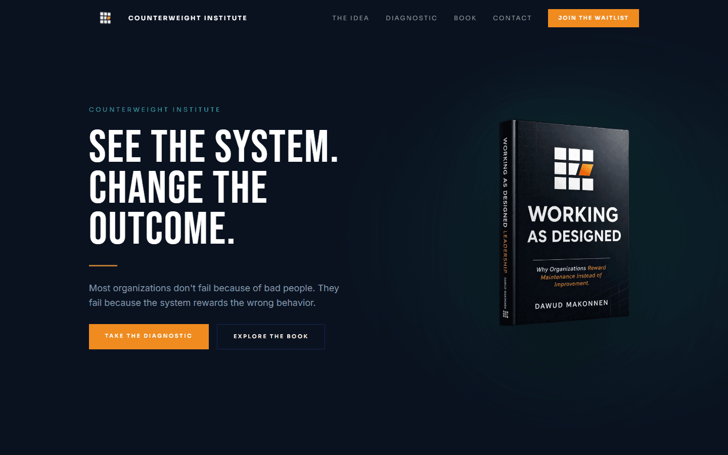 COUNTERWEIGHT INSTITUTE